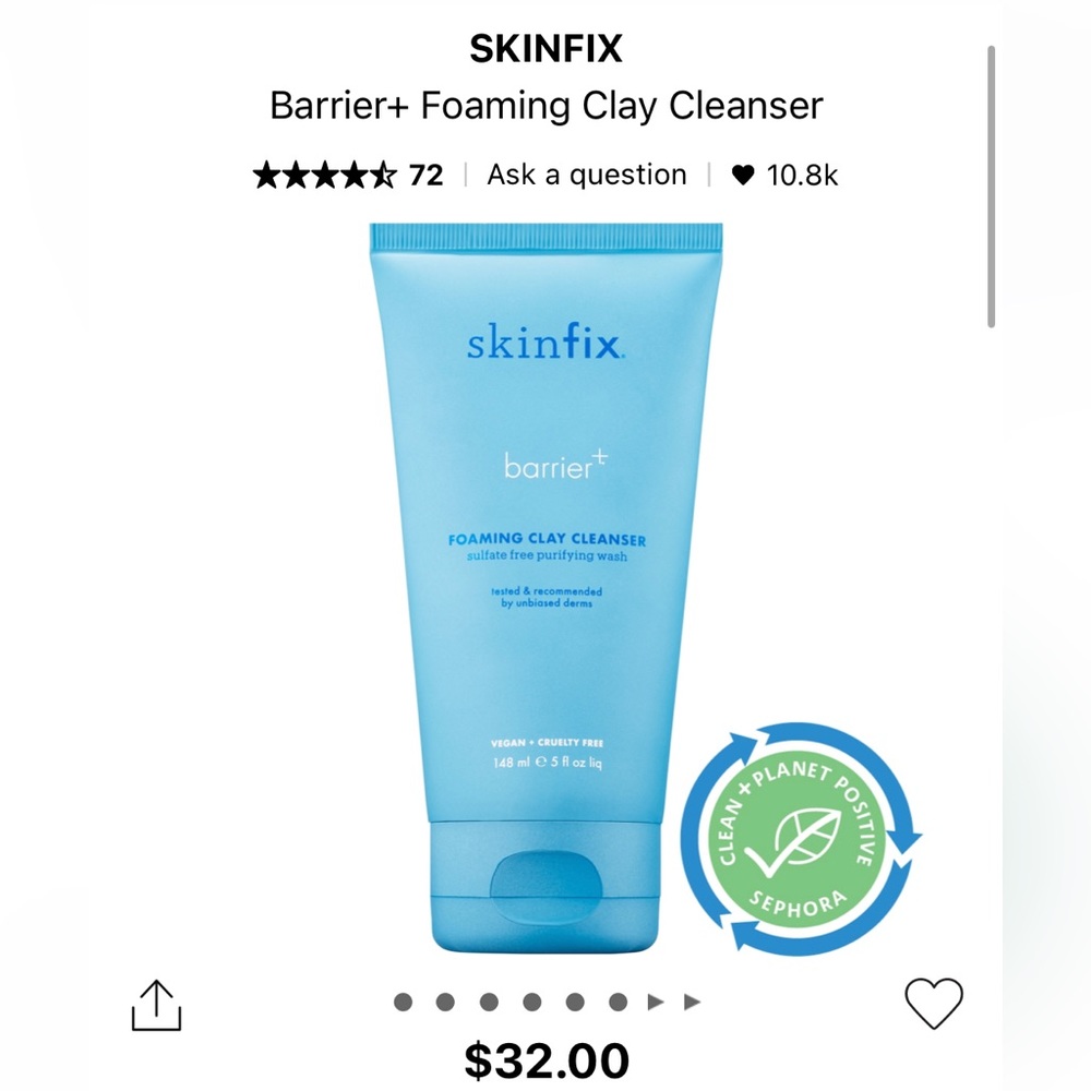 Brand New Skinfix Cleanser
